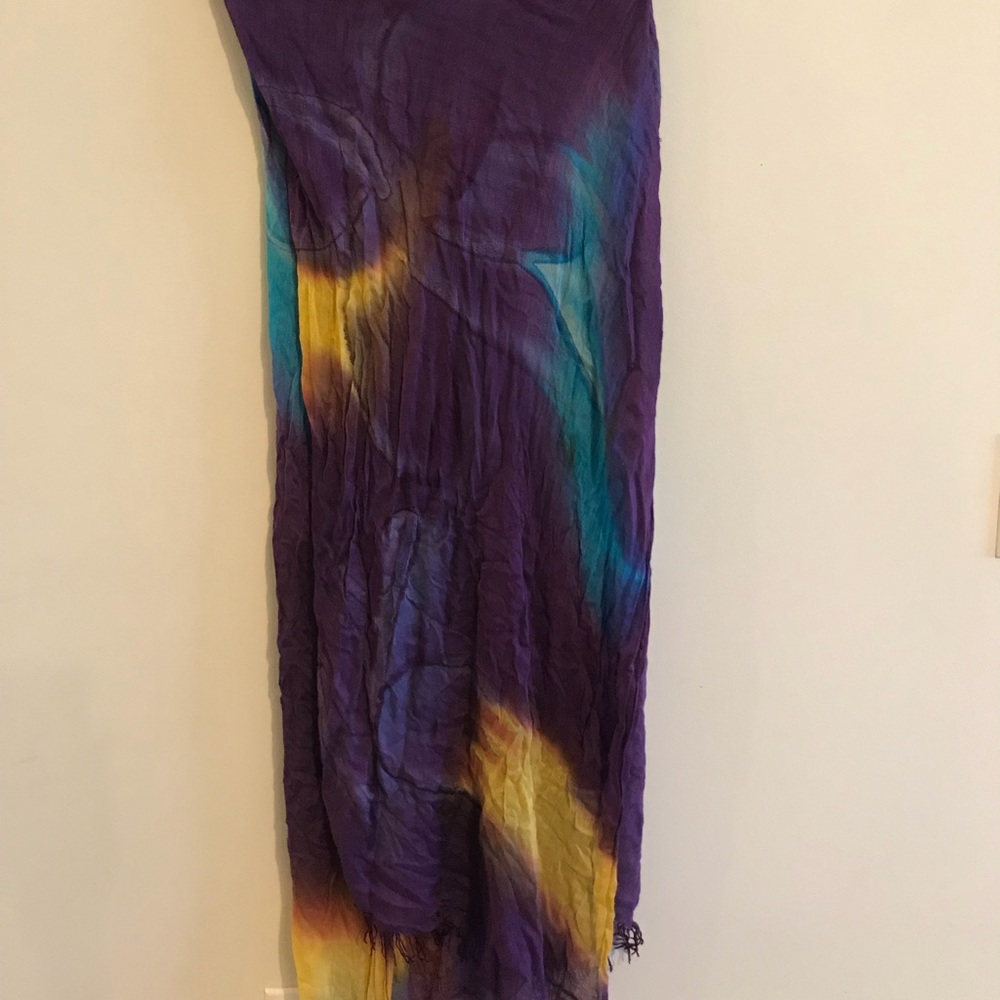 Purple color scarf